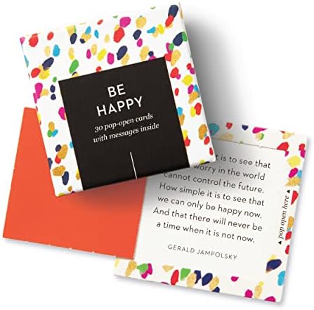 Компендиум Размислуваполнува Поп-Отворени Картички-4-Пакет На Славење, Бидете Среќни, Среќен Ден, Насмевка - 120 Поп-Отворени