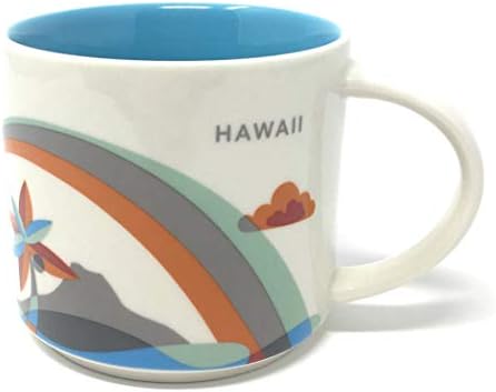 Старбакс Хаваи - Вие сте тука колекција кафе кригла со виножито и дијамантска глава