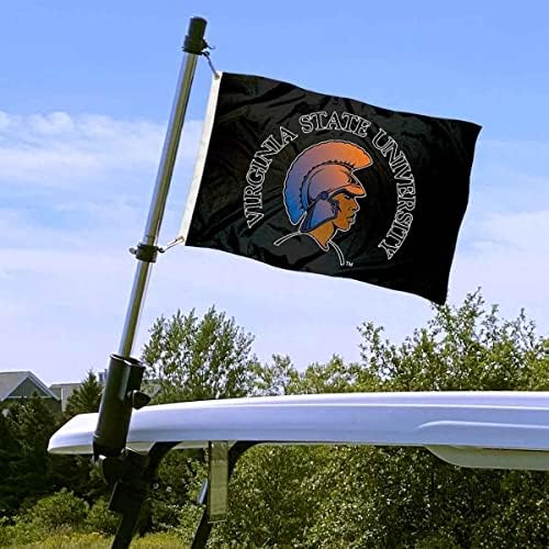 Вирџинија Стејт Тројанс брод и мини знаме за знаме и знаме на столб на знамето