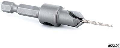 Алатка Амана - 55622 карбид врзан 82 ° Countersink Taper 6 завртка 3/8 DIA X 3/32 DRIL