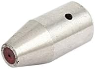 AEXIT 0,8 mm Dia Twist Drib Pils 25 mm висина за око за око за шифрирање на работници за вежбање, сребрени тон
