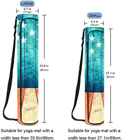 Петкрака ѕвезда јога Мат Носач Торба со Ремен За Рамо Јога Мат Торба Теретана Торба За Плажа