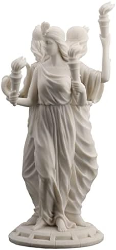 Голема грчка божица Хекат Трипл божица статуа фигура