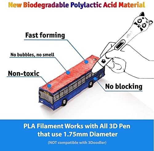 печатач 3D печатач PLA филамент 30 бои 1,75мм Impresora 3D Filamento Флуоресцентна жица за 3D Pening Wulling PLA пластична опрема за обележување на смола