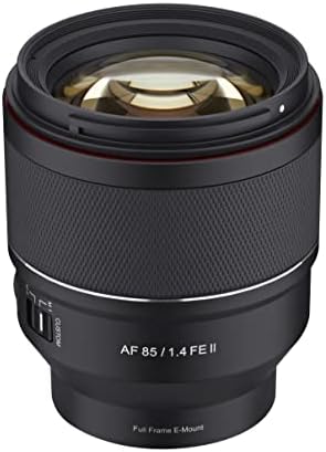 SAMYANG 85mm F1. 4 AF Серија II Целосна Рамка Телефото Автоматски Фокус Објектив За Sony E, Црна