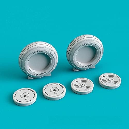 Reskit RS48-0298 - 1/48 Spitfire - 3 Spoke Wheels Set, комплет за модели на скала