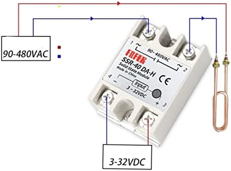 Yongto Solid State Relay SSR-10DA-H 10A Всушност 3-32V DC-90-480V AC SSR 10DA 15DA 25DA 40DAH Реле Реле