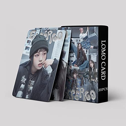 55pcs nmixx Photocard nmixx Expérgo нов албум LOMO картички NMIXX нов албум Expérgo NMIXX LOMO картички нов албум PhotoCard Lomo картички KPOP