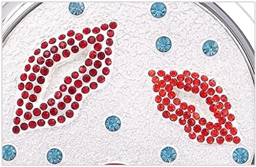 Јасез 1 Странична Тркалезна Метална Пренослива Шминка Двострано Преклопување Пренослив Подарок За Девојки