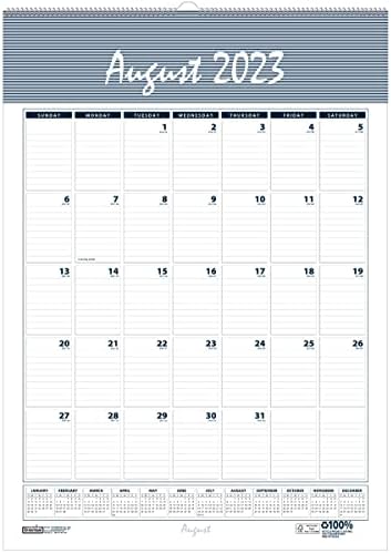 Куќа На Дулитл 2023-2024 Месечен Ѕиден Календар, Академски, Пристаниште бар, 12 х 17 Инчи, август-јули