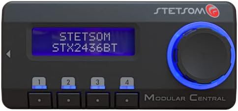 Stetsom Модуларен Централен-SMC Далечински Управувач За Stetsom STX 2436 BT DSP Bluetooth Целосен Процесор За Дигитален Сигнал EQ Параметарски Еквилајзер Филтри За Кросовер Со Висока