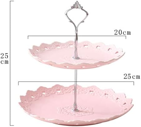 Штанд За Торта, Чинија Со Овошје, Двослојна Масичка За Кафе Во Дневната Соба, Чинија Со Бонбони, Чинија За Ужина, Чинија Со Овошје, Држач