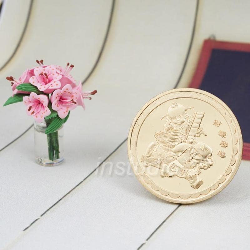 2015 година Јивеј година на коза Зодијак комеморативна златна монета Дванаесет хороскопска година на колекцијата на медали за лаки на