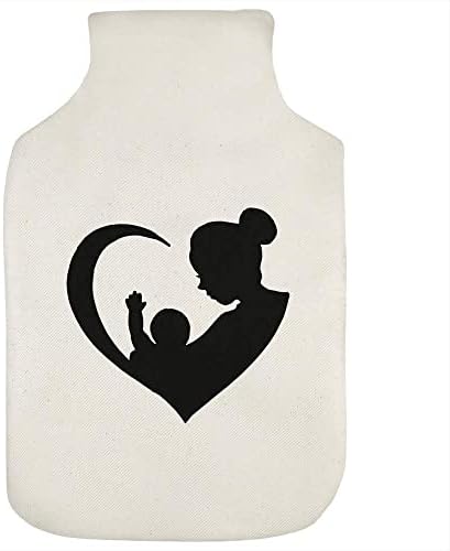 Покривање со шише со топла вода „Мајка и бебе срце“
