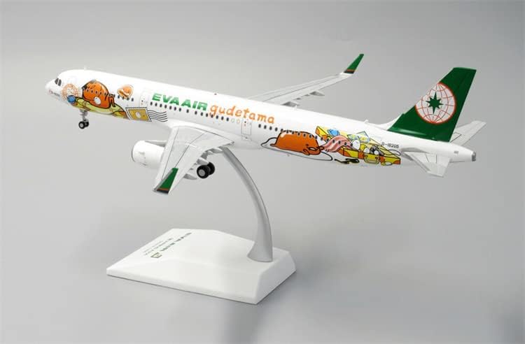 JC Wings Eva Airbus A321 B-16205 Gudetama Livery With Stand Limited Edition 1/200 Diecast Aircraft претходно изграден модел