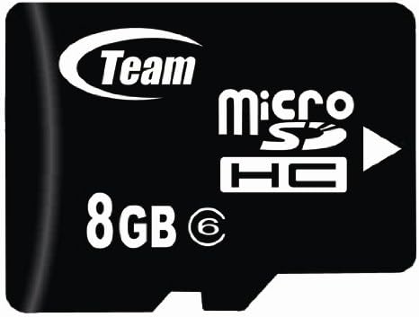 8GB Турбо Класа 6 Microsdhc Мемориска Картичка. Голема Брзина за Nokia 6760 6600i Слајд Доаѓа со слободен SD И USB Адаптери. Доживотна Гаранција