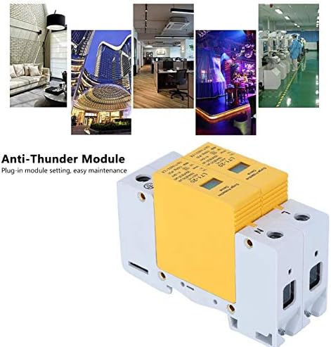Уред за заштита на наплив, 2p жолт модул против модуларни модуларни уреди LT1? 20 20ka