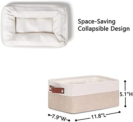 DULLEMELO Склопувачки Корпи За Пакети 4 Коцки корпи 11 x11 x11 + 6 Мали Корпи 11,8 x7, 9 x5, 1 (Бело&засилувач;Каки)