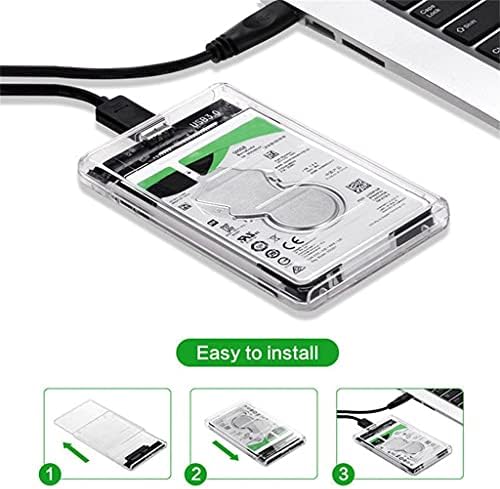 SDFGH Sata 3 ДО USB 3.0 2.5 Инчен HDD Ssd Хард Диск Докинг Станица Куќиште HDD Случај