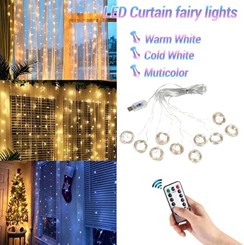 USB Festoon String Light Fairy Garland Curnate Light Crignthign Christmas Christmas Christmas Decor for Home Ramadan Decorative Noverabl Larm