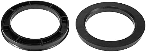 X Autohaux 4pcs пластика 78,1 mm до 106мм центар за центрични прстени тркала за боречки централен растојание