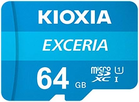 Киоксија 64GB microSD Ecceria Флеш Мемориска Картичка U1 R100 C10 Full Hd Прочитајте 100mb/s LMEX1L064GG4