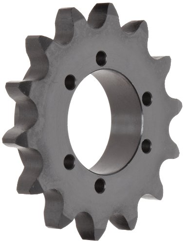 Tsubaki 100E23 Sprocket на ролери, единечна влакно, QD дизајн, е потребно за грмушка, 23 заби, 100 ANSI No., 1-1/4 PITCH