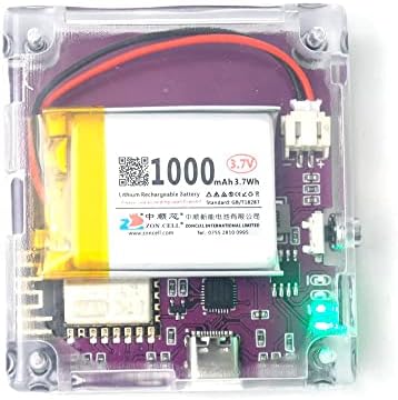Aursinc Dstike Deauther Hackheld ESP8266 Одбор за развој Ардуино рачен хак DIY комплет | Deauther Attack/Beacon/Probe/Packet Monitor | 1000mAh