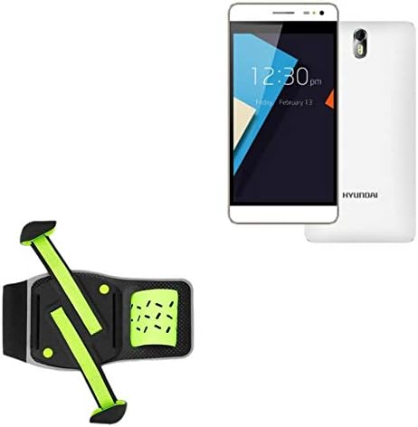 Фолч за Hyundai Titan LTE - FlexSport Armband, прилагодлива амбалажа за тренинг и трчање за Hyundai Titan LTE - Stark Green