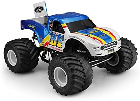 J Concepts Inc. 1/10 2020 Ford Raptor Body BF Power Logo Tody Monster Truck JCO0423BFP Тела на автомобили/камиони крилја и декорации