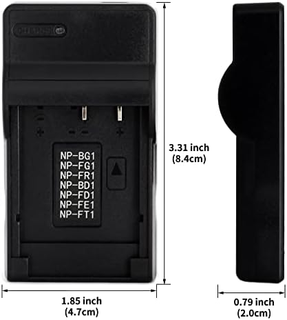 NP-FE1 USB полнач за Sony Cyber-Shot DSC-T7, компјутерски-снимка DSC-T7/B, компјутерска-снимка DSC-T7/S камера и повеќе