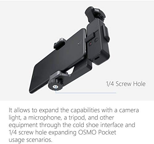 Стенд на држачот на телефонскиот клип 1/4 завртка за заграда за држачи за заградување за DJI за OSMO џебната камера