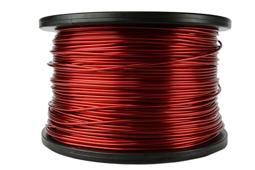 14 AWG бакарна магнет жица - 5 lb 396 ft 155 ° C магнетна калем црвена xc