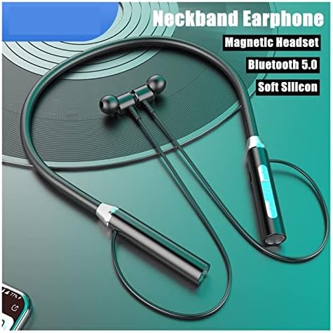 Gkever Vogue безжични слушалки Bluetooth Reckband Magnetice Sports Sport Running Earbuds Водоотпорни Bluetooth 5.0 слушалки со микрофон