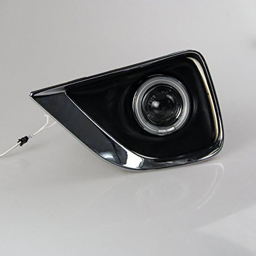 Auptech LED Ангел Очи DRL Магла Светла Со H11 55W Халогени Светилки И Позлата Покритие За Toyota Reiz Марк X 2010 2011 2012