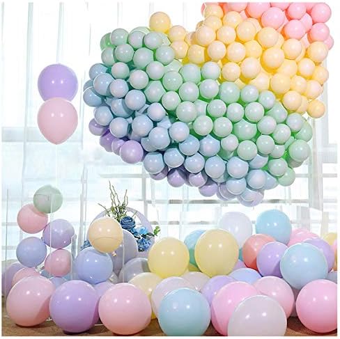 Латекс Балони Макарон Виножито Партија Балони Згусне Круг 5 Инчен Сјајни Хелиум Бонбони Пастелни Балони За Роденден Свадба Ангажман Годишнина