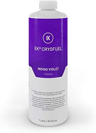 Ekwb EK-Cryofuel Premix Pc Течност за Ладење, 1000mL, Индиго Виолетова, 2-Пакет