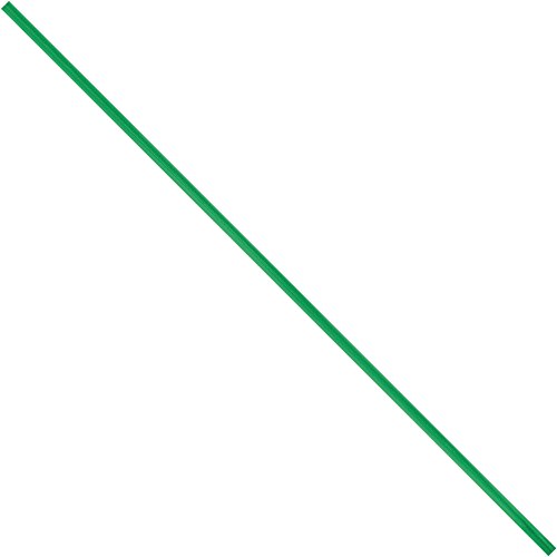Врски со пластични вртежи на врвни пакувања, 7 x 5/32, зелена боја