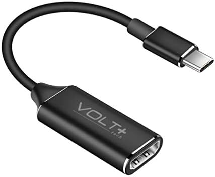 Volt Plus Tech HDMI 4K USB-C комплет компатибилен со Google Pixel 5 Професионален адаптер со дигитален целосен 2160p, 60Hz излез!