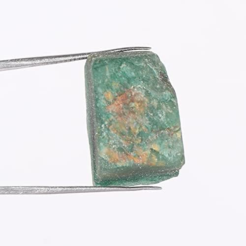 Ретка сурова природна груба зелена жад 24,55 КТ лабава скапоцен камен за јога, декорација EGL овластен