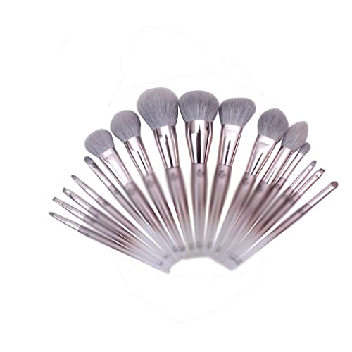 SDGH Professional 16PCS шминка коза четка за коса сет со шминка со торбички со алатки за четки