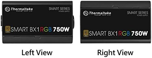 Thermaltake Smart BX1 RGB 80+ бронза 750W SLI / Crossfire Haswell Подготвено континуирано напојување ATX12V v2.31 / EPS 12V Не-модуларно