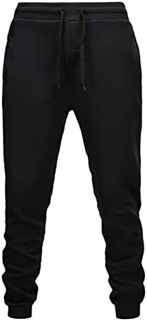 Машка облека од 2 парчиња облеки со долги ракави со качулка и панталони за џогерни панталони за патеки во боја