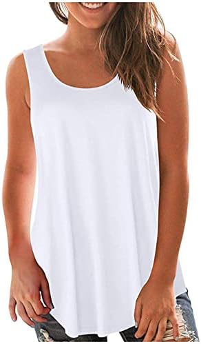 Женски блузи со блузи со кошула со кошула со кошула со врвен стандард-фит со целосна покривка на ракави за јога тунични кошули маица маица