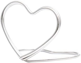 Nuobesty Dimond слика Слика на срцето држач за држачи на место: 12 парчиња Loveубов за срцеви табели Број на броеви Мала големина на биро за слики