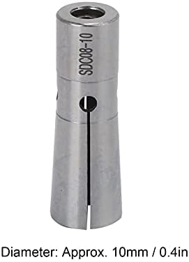 65 Mn Collet Chuck Holder, хардверски алатки со ниска бучава фино изработка на висока точност 10мм Колет Чак држач за прислушување
