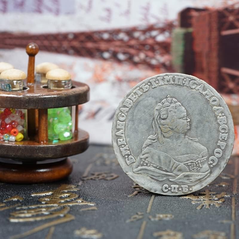 Руски Антички Монети 1790 Двоглав Орел Европски И Американски Ретро Орнаменти Мали Подароци Подароци За играчки со прсти