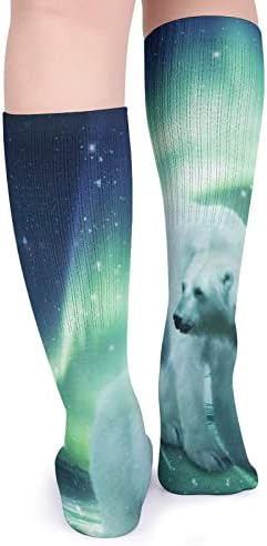 Северни светла Поларни мечки чорапи чорапи чорапи дише атлетски чорапи чорапи на отворено за унисекс