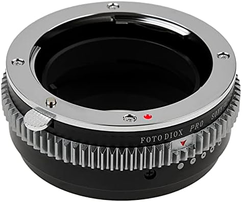 Адаптерот за монтирање на леќи Fotodiox Pro компатибилен со леќите на Sony A-Mount и Minolta AF на Sony E-Mount камери