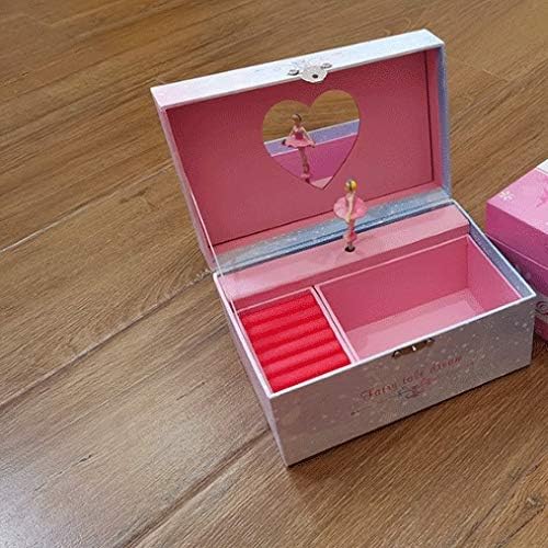 Uxzdx музичка кутија хартија музичка кутија кутија кутија кутија кутија за пакување кутија девојка роденден подарок рачно изработен